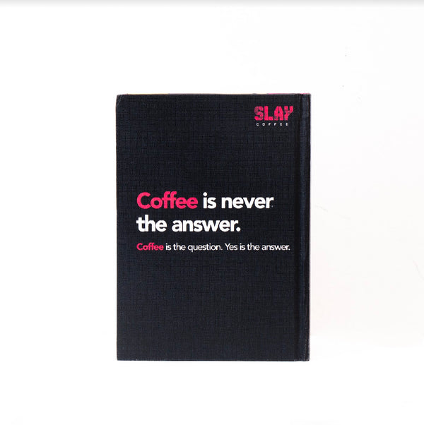 SLAY Journal, SLAY Merch, customised journal book, 200 pages, unruled, eco-friendly pages book, doodling, sketching, journaling, notes, notebook,, premium quality book